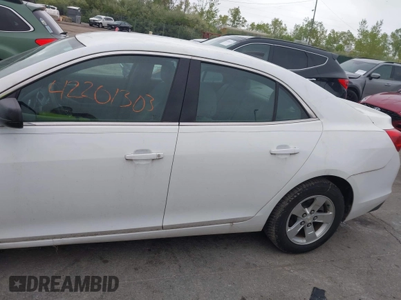 2016 Chevrolet Malibu LS with VIN 1G11B5SAXGF129901, listed as a IAAI auction lot 42201030 with 113,302 mi miles and . Bid and sale history available at DreamBid. Image 14.