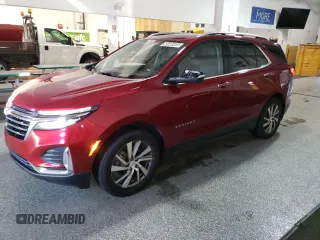 2023 Chevrolet Equinox Premier z VIN 3GNAXXEG7PL171623, wystawiony jako Copart lot #46486405 z przebiegiem 39 228 mil mil oraz Czysty tytuł • Clean title. Historia ofert i sprzedaży dostępna na DreamBid. Obrazek 1.