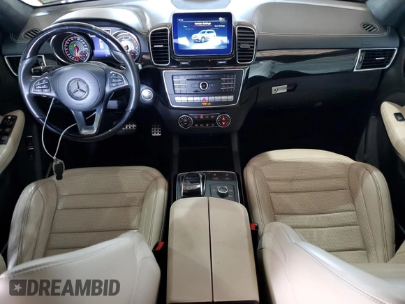 2018 Mercedes-Benz GLS 63 AMG with VIN 4JGDF7FE9JB035729, listed as a Copart auction lot 63685195 with 89,958 mi miles and Salvage title. Bid and sale history available at DreamBid. Image 8.