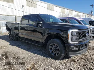 2024 Ford Super Duty F-250 SRW XL with VIN 1FT8W2BN0RED75067, listed as a Copart auction lot 44022895 with 15,870 mi miles and Salvage Title. Bid and sale history available at carsss.com. Image 4.
