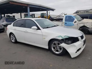 2008 BMW 3 Series 328i with VIN WBAVC57508NK77545, listed as a Copart auction lot 71871404 with 107,150 mi miles and Salvage title. Bid and sale history available at DreamBid. Image 4.