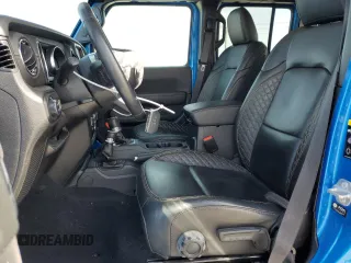 2022 Jeep Gladiator Overland with VIN 1C6HJTFG6NL124535, listed as a Copart auction lot 45988595 with 17,151 mi miles and Salvage title. Bid and sale history available at DreamBid. Image 7.