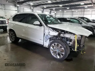 2017 BMW X5 xDrive50i with VIN 5UXKR6C57H0J84002, listed as a Copart auction lot 62474004 with 109,029 mi miles and Salvage title. Bid and sale history available at DreamBid. Image 4.
