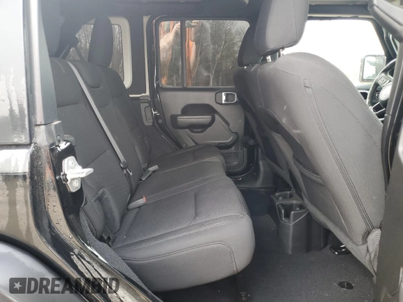 2023 Jeep Wrangler Sport S with VIN 1C4HJXDN2PW559717, listed as a Copart auction lot 55007145 with 34,484 mi miles and Clean title. Bid and sale history available at DreamBid. Image 11.
