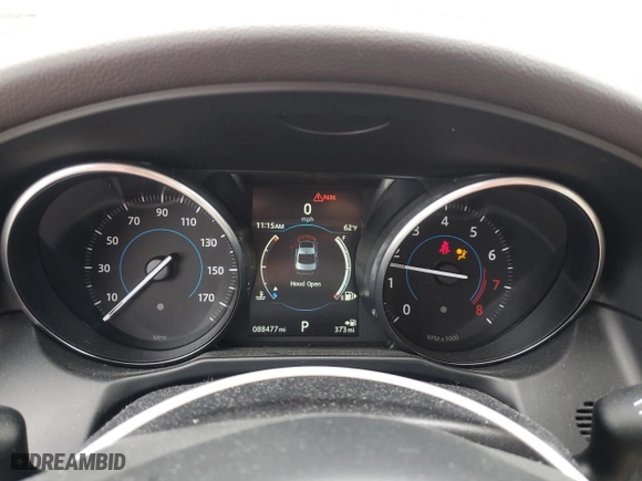 2017 Jaguar XF 35t Premium with VIN SAJBJ4BV0HCY37963, listed as a Copart auction lot 52843965 with 88,477 mi miles and Salvage Title. Bid and sale history available at carsss.com. Image 9.