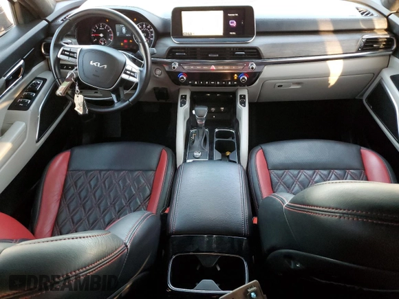 2022 Kia Telluride EX with VIN 5XYP34HC2NG301981, listed as a Copart auction lot 86183774 with 70,373 mi miles and Salvage title. Bid and sale history available at DreamBid. Image 8.