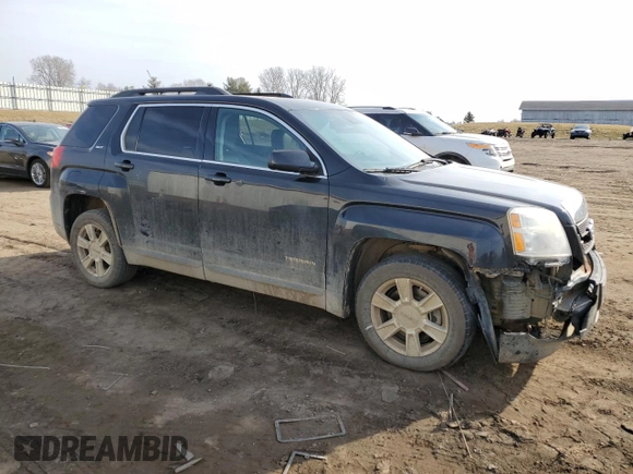 2012 GMC Terrain SLT-1 with VIN 2GKFLVEK7C6369284, listed as a Copart auction lot 48487485 with 129,966 mi miles and Clean Title. Bid and sale history available at DreamBid. Image 4.