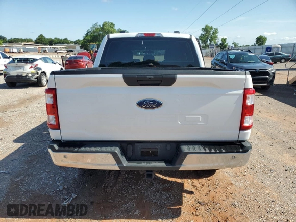 2022 Ford F-150 XL z VIN 1FTFW1E53NKE99147, wystawiony jako Copart lot #60621955 z przebiegiem 37 007 mil mil oraz Szkoda całkowita • Salvage title. Historia ofert i sprzedaży dostępna na DreamBid. Obrazek 6.