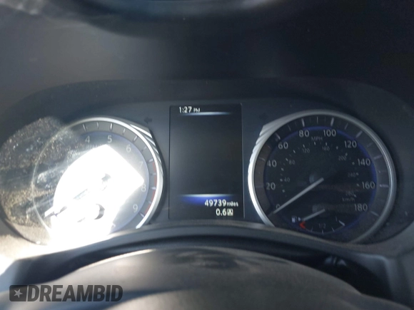 2017 Infiniti Q50 Signature Edition with VIN JN1EV7APXHM742747, listed as a IAAI auction lot 41278752 with 49,739 mi miles and . Bid and sale history available at DreamBid. Image 7.