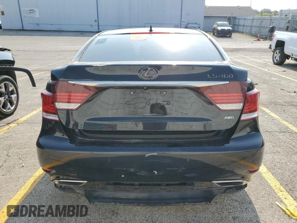 2017 Lexus LS 460 z VIN JTHCL5EF7H5029023, wystawiony jako Copart lot #62586564 z przebiegiem Nie podano mil oraz Czysty tytuł • Clean title. Historia ofert i sprzedaży dostępna na DreamBid. Obrazek 6.