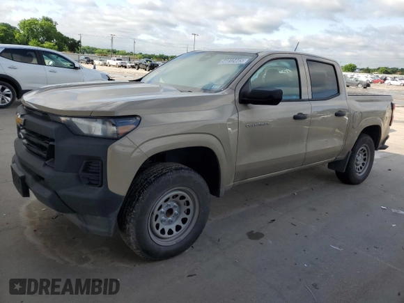 2024 Chevrolet Colorado 2WD Work Truck with VIN 1GCGSBEC1R1144994, listed as a Copart auction lot 56012445 with 15,918 mi miles and Clean Title. Bid and sale history available at DreamBid. Image 1.