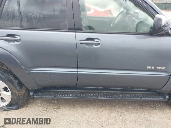 2004 Toyota 4Runner SR5 with VIN JTEBT14R048010741, listed as a IAAI auction lot 41908747 with 289,545 mi miles and . Bid and sale history available at DreamBid. Image 13.