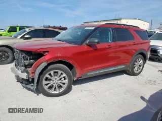 2023 Ford Explorer XLT z VIN 1FMSK7DH0PGA40829, wystawiony jako Copart lot #50769795 z przebiegiem 41 113 mil mil oraz Szkoda całkowita • Salvage title. Historia ofert i sprzedaży dostępna na DreamBid. Obrazek 1.