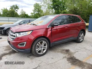 2015 Ford Edge Titanium z VIN 2FMPK4K9XFBB74740, wystawiony jako Copart lot #55529335 z przebiegiem 155 605 mil mil oraz Szkoda całkowita • Salvage title. Historia ofert i sprzedaży dostępna na DreamBid. Obrazek 1.