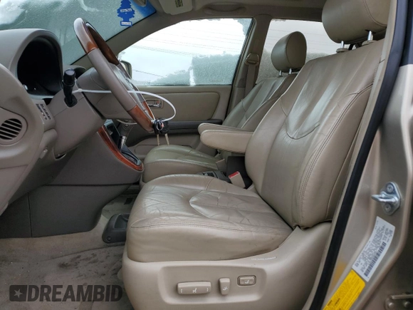 2003 Lexus RX 300 with VIN JTJHF10U630307037, listed as a Copart auction lot 81918104 with Not Provided miles and Salvage Title. Bid and sale history available at carsss.com. Image 7.