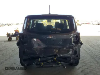 2016 Jeep Renegade Sport with VIN ZACCJAAT1GPD57779, listed as a Copart auction lot 55282815 with 45,506 mi miles and Salvage Title. Bid and sale history available at DreamBid. Image 6.