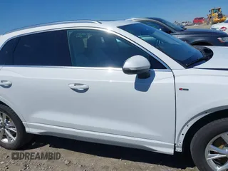 2023 Audi Q3 S line Premium Plus with VIN WA1EECF3XP1127217, listed as a IAAI auction lot 42016607 with 13,772 mi miles. Bid and sale history available at carsss.com. Image 13.