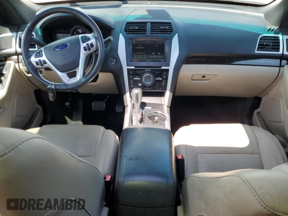 2015 Ford Explorer Limited with VIN 1FM5K8F88FGC36502, listed as a Copart auction lot 52113285 with 143,687 mi miles and Salvage Title. Bid and sale history available at DreamBid. Image 8.