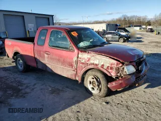 2003 Ford F-150 XL with VIN 2FTRX18WX3CB00413, listed as a Copart auction lot 45932215 with 0 mi miles and Salvage Title. Bid and sale history available at carsss.com. Image 4.