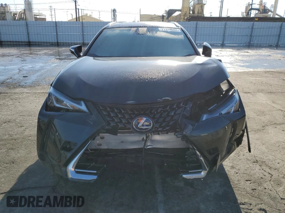 2020 Lexus UX with VIN JTHX9JBH9L2035687, listed as a Copart auction lot 71314652 with 43,542 mi miles. Bid and sale history available at carsss.com. Image 5.