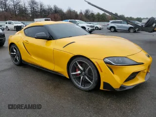 2022 Toyota GR Supra 3.0 with VIN WZ1DB0C04NW050543, listed as a Copart auction lot 84496354 with 20,169 mi miles and Clean Title. Bid and sale history available at carsss.com. Image 4.
