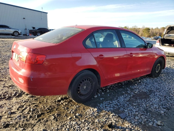 2013 Volkswagen Jetta Sedan S with VIN 3VW2K7AJ8DM370809, listed as a Copart auction lot 41584395 with 173,686 mi miles and Salvage Title. Bid and sale history available at carsss.com. Image 3.