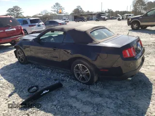 2012 Ford Mustang V6 with VIN 1ZVBP8EM1C5212795, listed as a Copart auction lot 49974445 with 105,197 mi miles and Salvage Title. Bid and sale history available at carsss.com. Image 2.