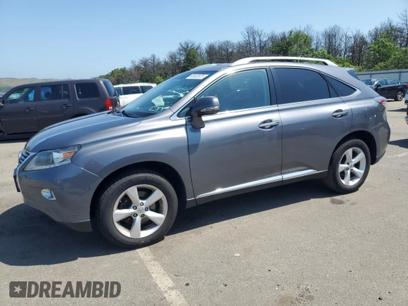 2015 Lexus RX 350 with VIN 2T2BK1BA5FC285254, listed as a Copart auction lot 60932825 with 137,400 mi miles and Salvage title. Bid and sale history available at DreamBid. Image 1.