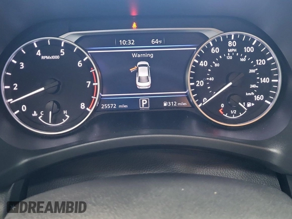 2024 Nissan Sentra SV with VIN 3N1AB8CV1RY290503, listed as a IAAI auction lot 42832742 with 25,571 mi miles and . Bid and sale history available at DreamBid. Image 14.