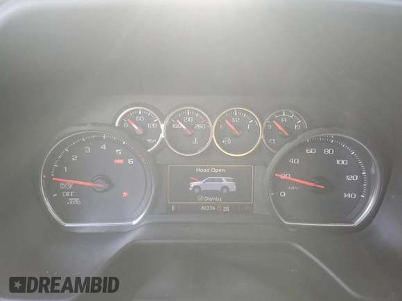 2021 Chevrolet Suburban Z71 с VIN 1GNSKDKD8MR135326, выставлен на аукционе Copart как лот 86894424 с пробегом 86 336 миль миль и Списание • Salvage title. История ставок и продаж доступна на DreamBid. Изображение 9.