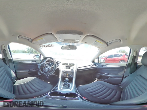 2015 Ford Fusion SE Hybrid z VIN 3FA6P0LU7FR102723, wystawiony jako Copart lot #62334345 z przebiegiem 136 341 mil mil oraz Nie do naprawy • Non repairable. Historia ofert i sprzedaży dostępna na DreamBid. Obrazek 14.