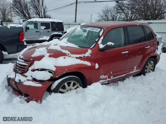 2010 Chrysler PT Cruiser Classic with VIN 3A4GY5F93AT219575, listed as a Copart auction lot 41600145 with 82,418 mi miles and Salvage Title. Bid and sale history available at carsss.com. Image 1.