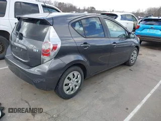2013 Toyota Prius One with VIN JTDKDTB3XD1531535, listed as a IAAI auction lot 41723774 with 135,518 mi miles. Bid and sale history available at carsss.com. Image 4.