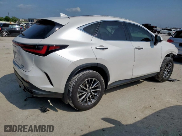 2024 Lexus NX 350h Luxury with VIN JTJHKCEZXR5014362, listed as a Copart auction lot 53482645 with 20,502 mi miles and Salvage title. Bid and sale history available at DreamBid. Image 3.