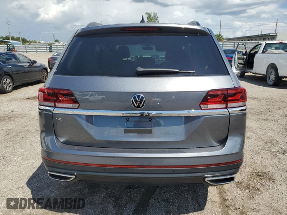 2021 Volkswagen Atlas SE with VIN 1V2JP2CAXMC562278, listed as a Copart auction lot 68907783 with 57,966 mi miles and . Bid and sale history available at DreamBid. Image 6.