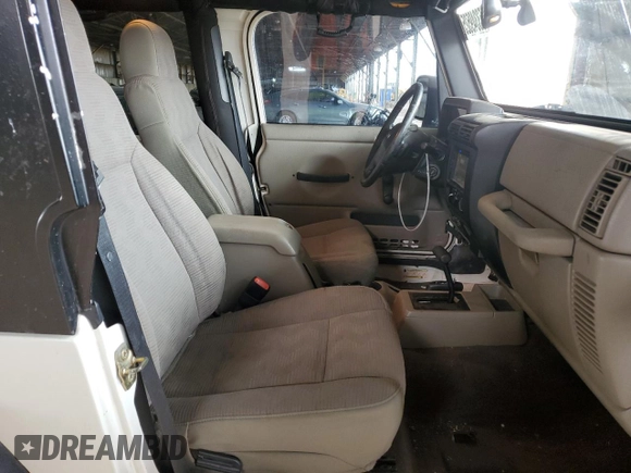 2005 Jeep Wrangler Sport with VIN 1J4FA49S05P301217, listed as a Copart auction lot 53349525 with 139,898 mi miles and Salvage Title. Bid and sale history available at carsss.com. Image 11.