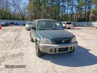 2000 Honda CR-V LX with VIN JHLRD1840YC033134, listed as a Copart auction lot 48556665 with 202,774 mi miles and Salvage Title. Bid and sale history available at carsss.com. Image 11.