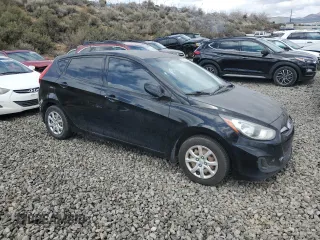 2013 Hyundai Accent GL with VIN KMHCT5AE7DU107861, listed as a Copart auction lot 51367535 with 136,450 mi miles and Clean Title. Bid and sale history available at carsss.com. Image 4.