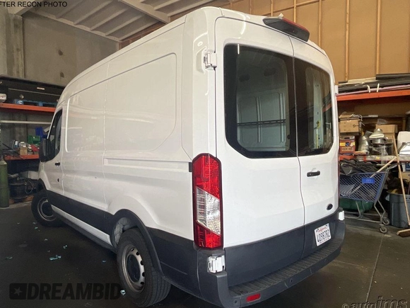 2018 Ford Transit with VIN 1FTYE1CM4JKB42365, listed as a IAAI auction lot 42619751 with 73,806 mi miles and . Bid and sale history available at DreamBid. Image 9.