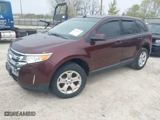 2012 Ford Edge SEL with VIN 2FMDK3JC1CBA45260, listed as a IAAI auction lot 42024673 with 183,328 mi miles. Bid and sale history available at carsss.com. Image 2.