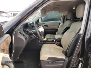 2021 Infiniti QX80 LUXE with VIN JN8AZ2AE7M9271448, listed as a Copart auction lot 78808013 with 67,482 mi miles. Bid and sale history available at carsss.com. Image 7.