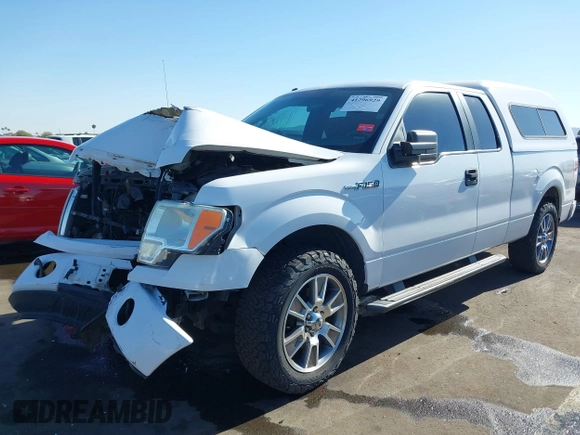 2014 Ford F-150 XL with VIN 1FTEX1CM5EKF92884, listed as a IAAI auction lot 41296929 with 1 mi miles. Bid and sale history available at carsss.com. Image 17.