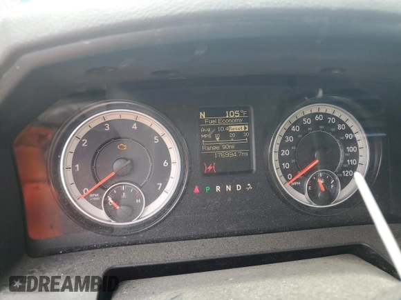 2017 Ram 2500 Tradesman с VIN 3C6LR4AT3HG711550, выставлен на аукционе Copart как лот 62551375 с пробегом 176 994 миль миль и Чистый • Clean title. История ставок и продаж доступна на DreamBid. Изображение 9.