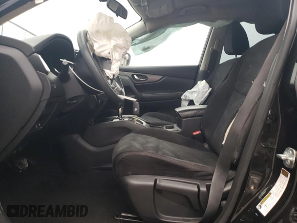 2014 Nissan Rogue S with VIN 5N1AT2MV6EC809873, listed as a Copart auction lot 43744395 with 37,850 mi miles and Salvage Title. Bid and sale history available at carsss.com. Image 7.