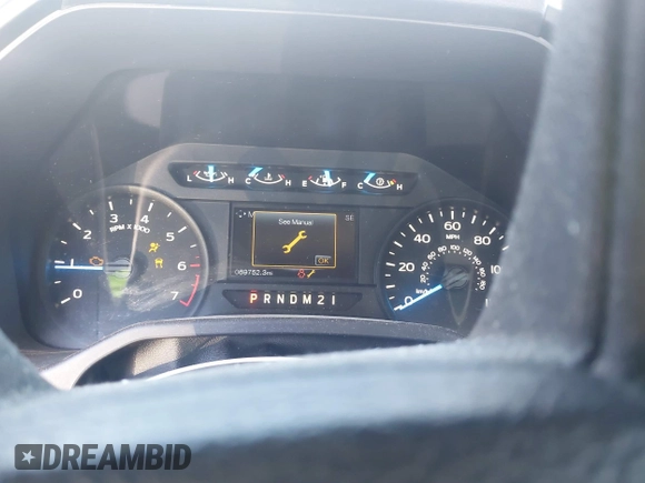 2015 Ford F-150 XL with VIN 1FTEX1CP7FFD00690, listed as a IAAI auction lot 41672251 with 69,752 mi miles. Bid and sale history available at carsss.com. Image 7.