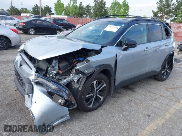 2024 Toyota Corolla Cross Hybrid S with VIN 7MUFBABG2RV030377, listed as a IAAI auction lot 42103979 with 15,660 mi miles and . Bid and sale history available at DreamBid. Image 2.