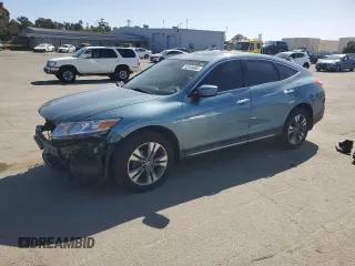 2014 Honda Crosstour EX-L z VIN 5J6TF1H5XEL000086, wystawiony jako Copart lot #52549085 z przebiegiem 90 322 mil mil oraz Szkoda całkowita • Salvage title. Historia ofert i sprzedaży dostępna na DreamBid. Obrazek 1.