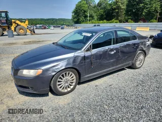 2007 Volvo S80 I6 with VIN YV1AS982571043529, listed as a Copart auction lot 59565475 with 146,138 mi miles and Salvage title. Bid and sale history available at DreamBid. Image 1.