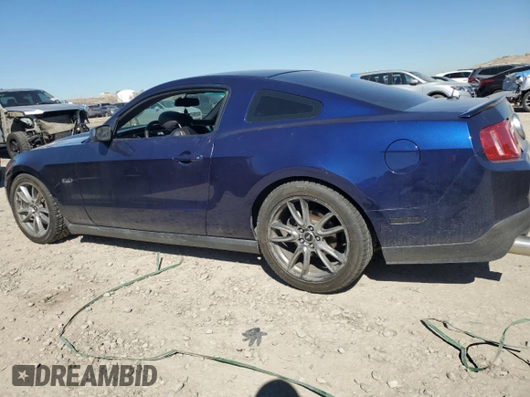 2011 Ford Mustang GT with VIN 1ZVBP8CF4B5134029, listed as a Copart auction lot 49787235 with Not Provided miles and Salvage Title. Bid and sale history available at carsss.com. Image 2.