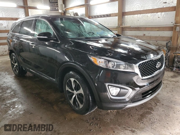 2018 Kia Sorento EX with VIN 5XYPHDA56JG384886, listed as a Copart auction lot 44422595 with 94,906 mi miles and Salvage Title. Bid and sale history available at carsss.com. Image 4.